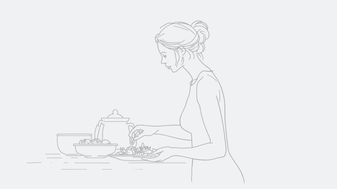 Illustration representing nutrition, exercise and supplements in the Healthier After 40 Menopause Workshop