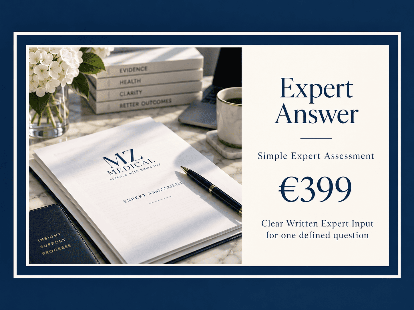 Expert Answer written assessment by MZ Medical